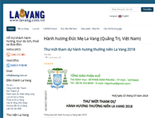 Tablet Screenshot of lavang.com.vn